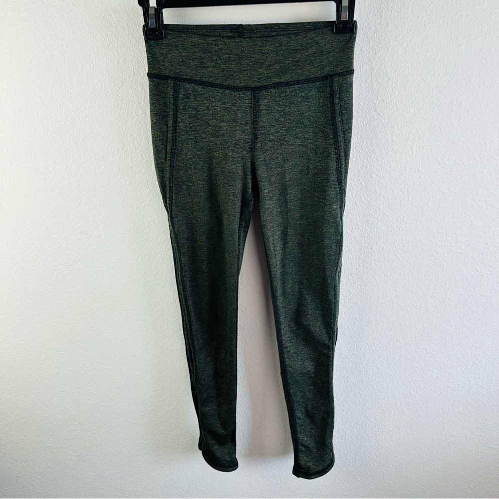 Free People Movement‎ Olive Heathered Leggings Size XS